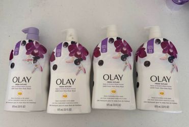 Olay Fresh Outlast Orchid & Black Currant Body Wash - 4 Pack