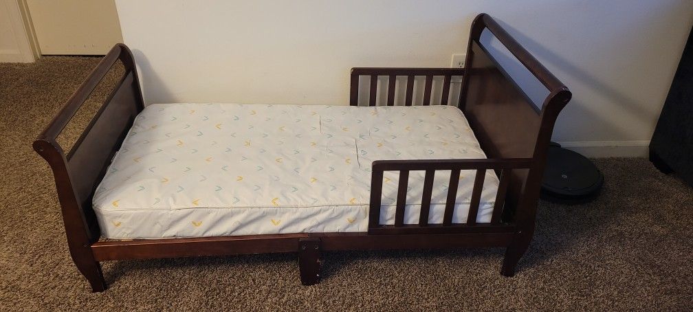 Toddler Bed W/ Matress