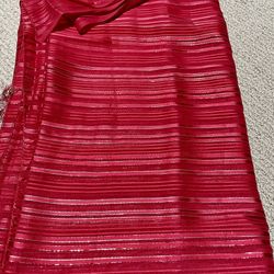 Only Saree With False Piko Done