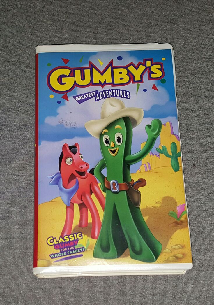Gumby's greatest adventures VHS 1995