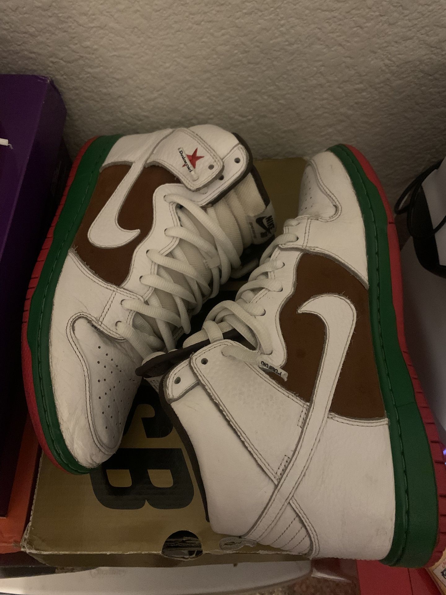 nike sb dunk hi california size 10.5 no box good condition