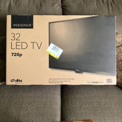 INSIGNIA 32” LED TV New Unopened Box