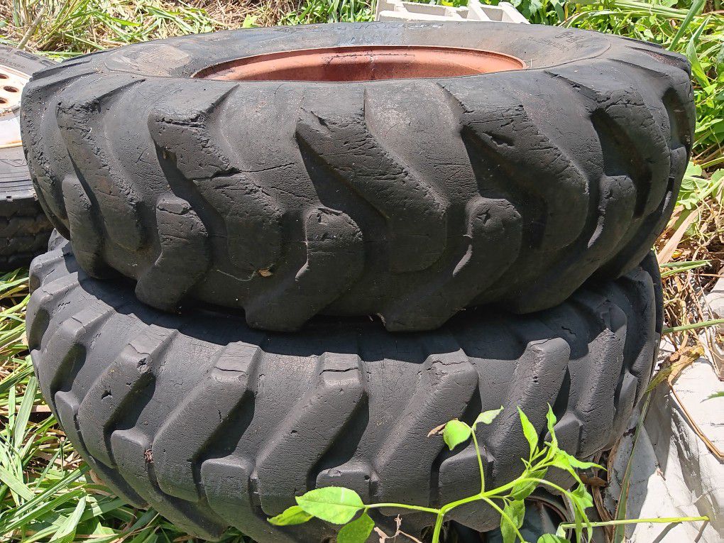 Backhoe Or Tractor Tires