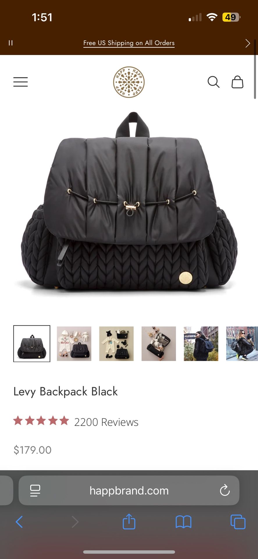 Baby Pañalera / Diaper Bag