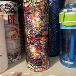 Disney Princess Glass Tumbler