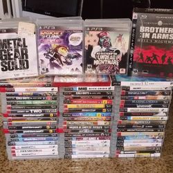 Tons Of PS3 / Playstation 3 Games for $$