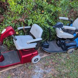 Two Mobility Scooters 