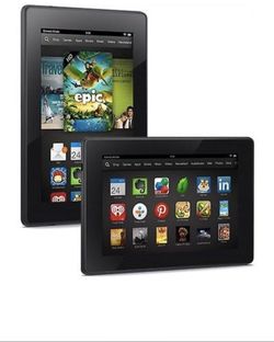 Amazon Kindle fire HD 3rd Generation with case