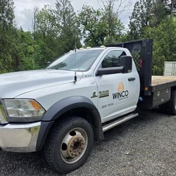 2013 Ram 4500 Diesel (Flat Bed).12ft. 