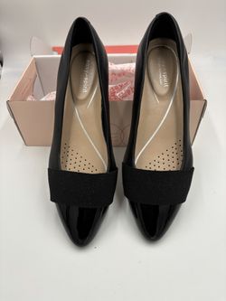 Easy Spirit Black Shoes Casta women’s 8M 1 1/8” heel