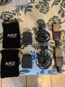 AKG XLS 414 PAIR STUDIO MICROPHONES