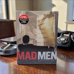 Mad Men Season One (DVD, 2007, 4-Disc Set) 13 Episodes TV Widescreen  New Sealed. This item is the first season of the television drama series Mad Men