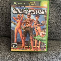 OUTLAW VOLLEYBALL Microsoft X-Box Game