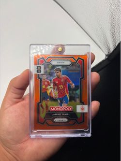 Panini 2026 Prizm Monopoly FIFA World Cup Lamine Yamal Spain #41 Orange /149