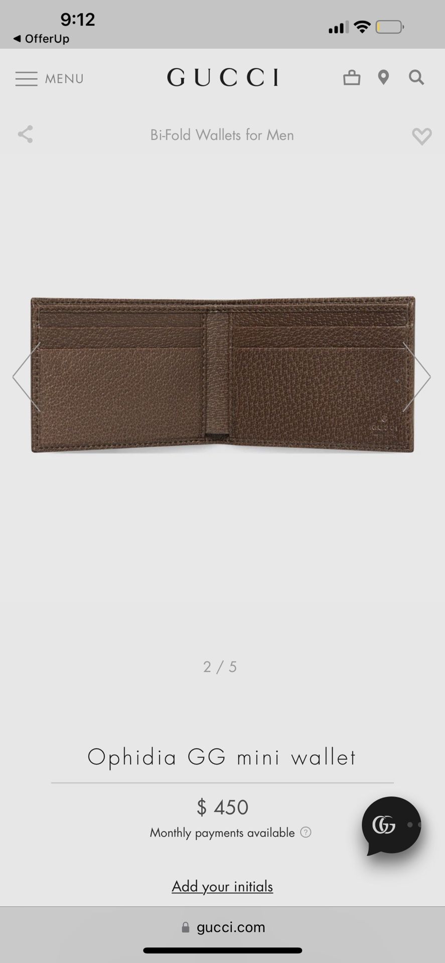 Authentic Gucci Wallet for Sale in Orlando, FL - OfferUp