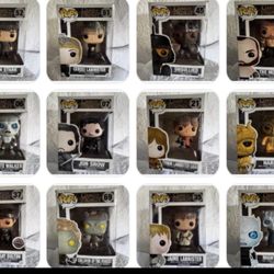 Funko Pop Game of Thrones Lot of 12 – Jon Snow, Night King and More MIB