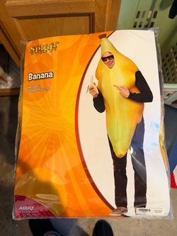 Banana costume adult size