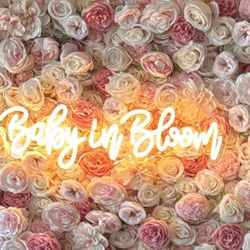 Baby In Bloom Neon Sign Only 