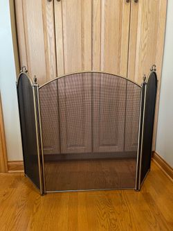 Brass Fireplace Screen