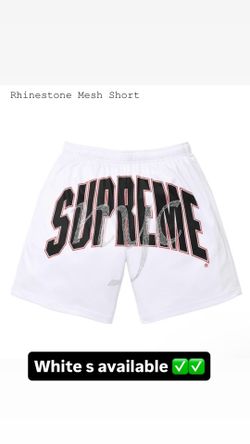 Supreme SS26’ week 16 Rhinestone Mesh Short Size S