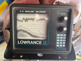 Lowrance X-15 Grayline Recorder
