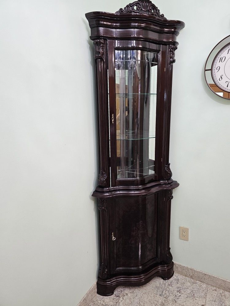 Corner China Cabinet