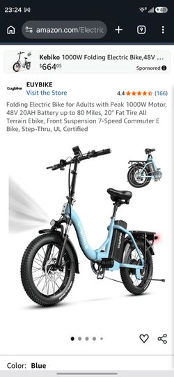 Foldable electric bicycle
