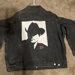 Black Jean Jacket Vintage Marlboro Man