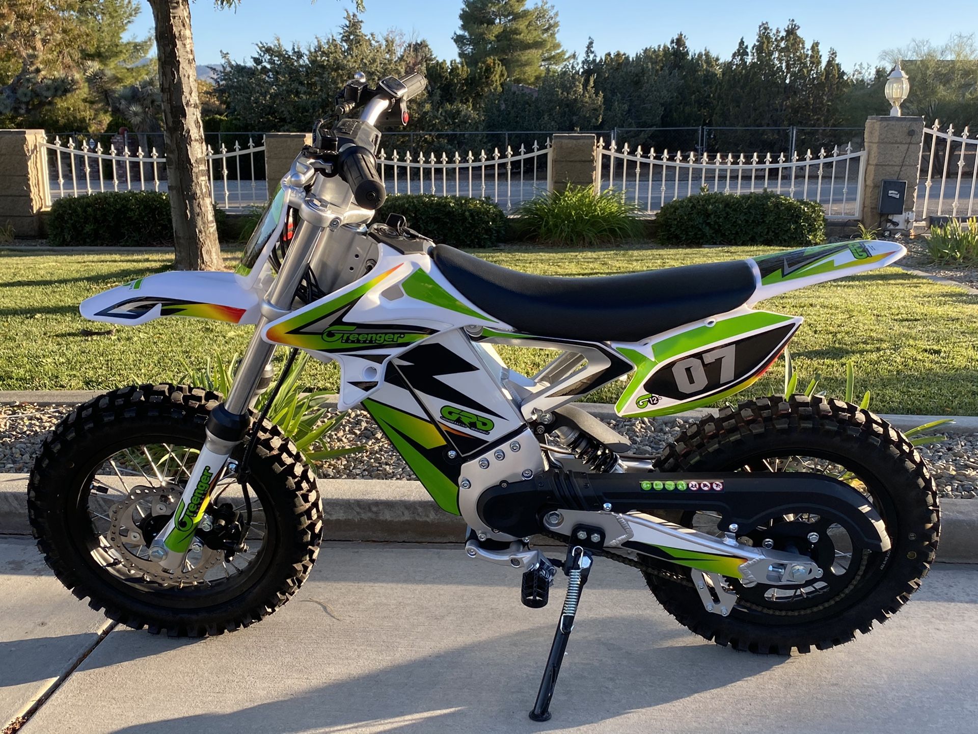 BRAND NEW GREENGER G12-S ELECTRIC 2000W XTR DIRT BIKE for Sale in ...