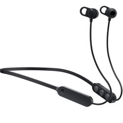 Skullcandy Jib+ In-Ear Wireless Earbuds, 6 Hr Battery, Microphone, Works with iPhone Android and Bluetooth Devices - Black