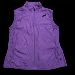 Woolrich Women’s Purple Full Zip Outdoor Vest – Size Medium