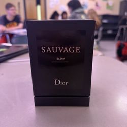 DIOR sauvage elixir cologne with box