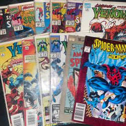 Marvel Spiderman & Venom Comic Lot Of 12