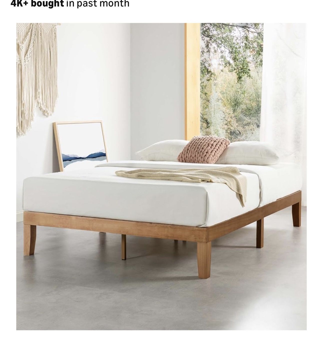 Queen Platform Bed Bran New In Box 