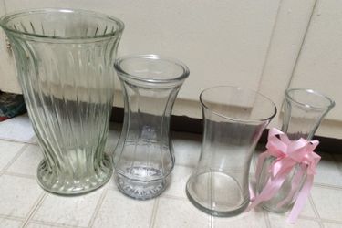Four flower vase