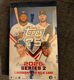 2026 Topps baseball series 2 factory sealed hobby box mlb