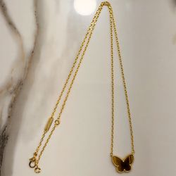 VCA VINTAGE ALHAMBRA BUTTERFLY PENDANT