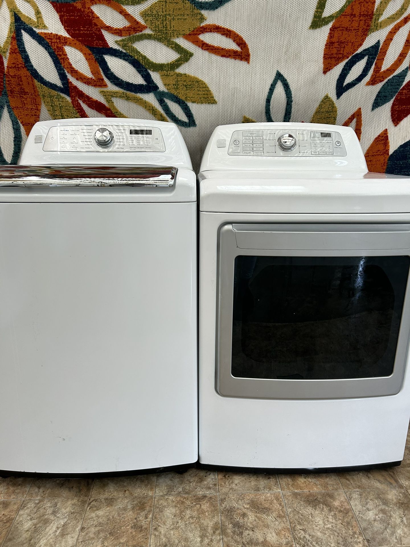 Kenmore Set Electric Laundry