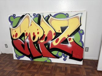 Graffiti Canvas Art Work