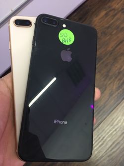 iPhone 8 Plus 64GB Gsm unlocked with free temper glass and charger