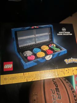 Lego Pokemom Kanto Collection Badge Set