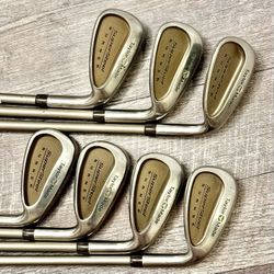 TaylorMade SuperSteel Burner Ladies Irons 5-PW-SW Bubble Shaft L-Flex Graphite