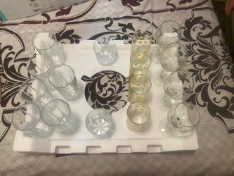 Diamanté beverage set