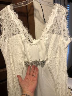 Wedding dress/ reception dress