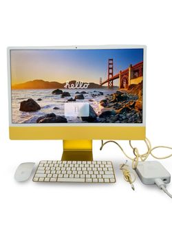 Apple iMac 24” 2021 256GB 8Gb used