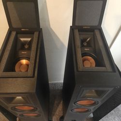 PAIR Klipsch Reference Series R-26FA Floorstanding Speakers With Dolby Atmos