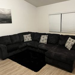 Very Lightly Used Month Old Sectional