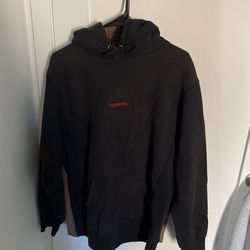 Custom Supreme Small logo Hoodie
