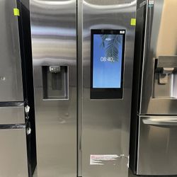 Samsung Side By Side Family HUB Refrigerator In Stainless Steel 