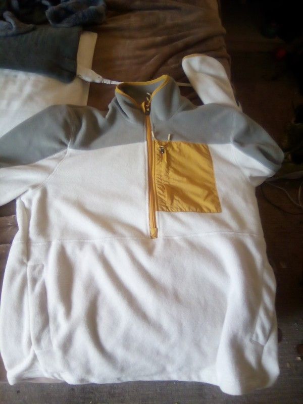 Fleece Jacket Mens L "Mountain & Isles"